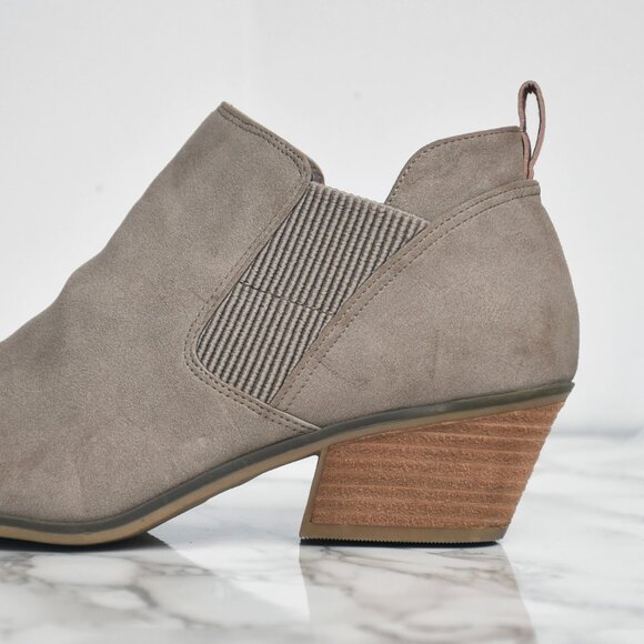 Dr. Scholl's Neptune Ankle Bootie Taupe Gray Size 8.5 - Picture 6 of 7